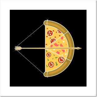 Pizza Archery Posters and Art